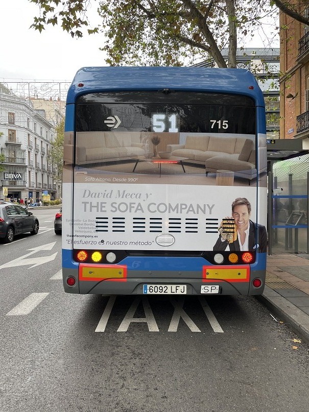 Publicidad en autobuses